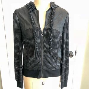 Alberto Makali Studded Hoodie